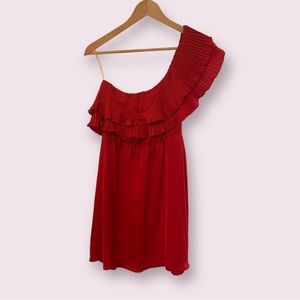 💃🏻Ruffle red dress💃🏽
